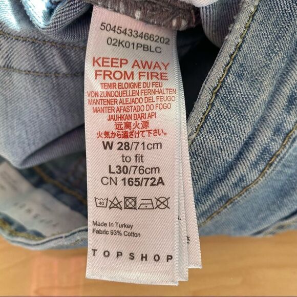 Topshop Skinny Jeans (Size:28) - Picture 8 of 10